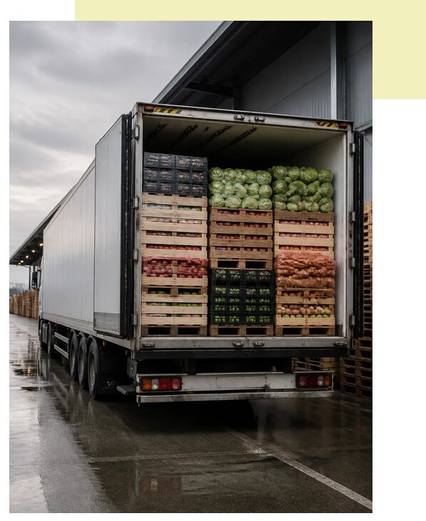 Перевозка плодоовощной продукции в Курск по цене от 5212 р. | Агросервис-Кус
