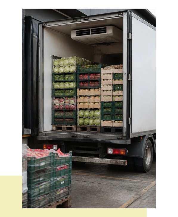 Перевозка плодоовощной продукции оптом напрямую в Курск